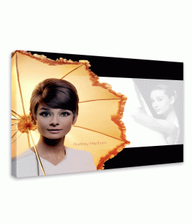 Tablou canvas Audrey Hepburn