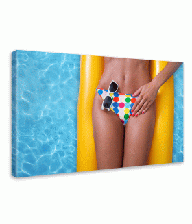 Tablou canvas Bikini pool