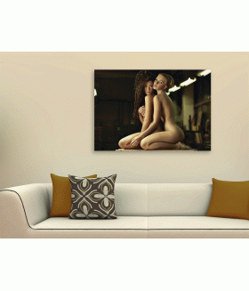 Tablou canvas Two perfect nude ladies