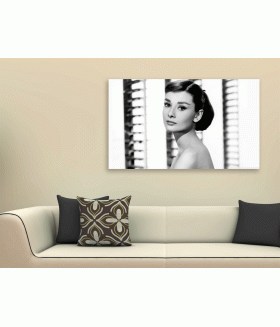 Tablou canvas Audrey Hepburn style