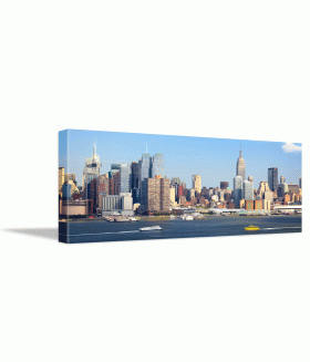 Tablou canvas Manhattan Skyline over Hudson River