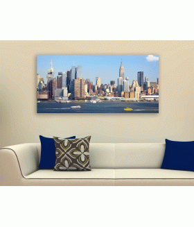Tablou canvas Manhattan Skyline over Hudson River